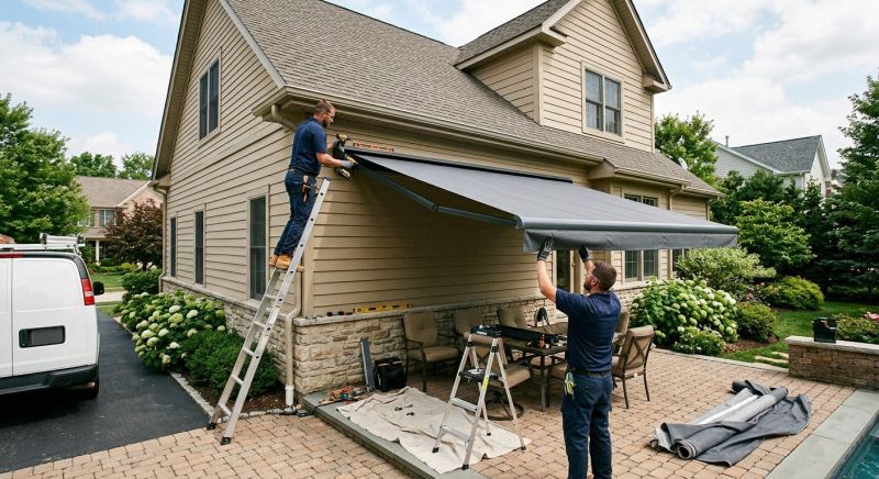 Home Awning Installation in Santa Rosa, CA