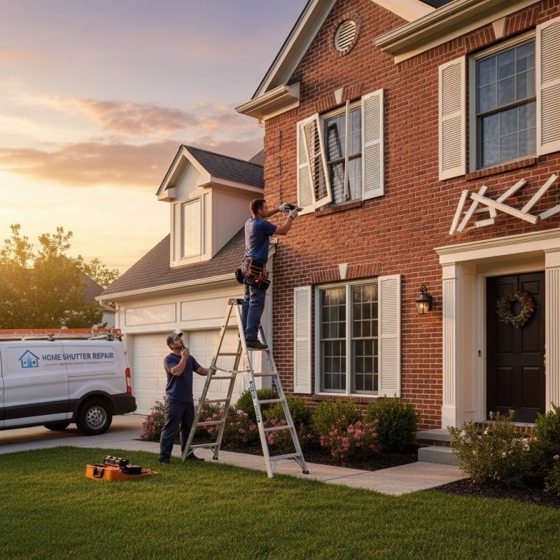 Shutter Handle Repair in Overland Park, KS