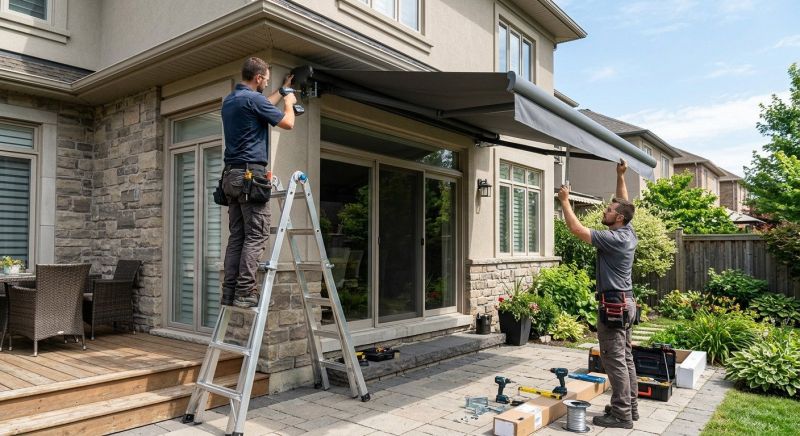 Awning Installation Service in Santa Rosa, CA