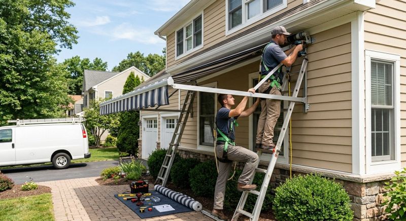 Custom Awning Installation in Sonoma County, CA