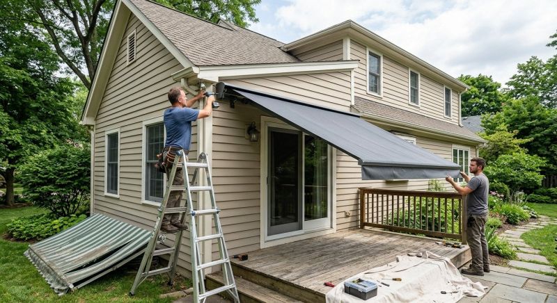 Custom Awnings Installation in Santa Rosa, CA