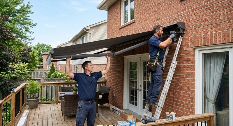 Deck Awning Replacement in Marin County, CA