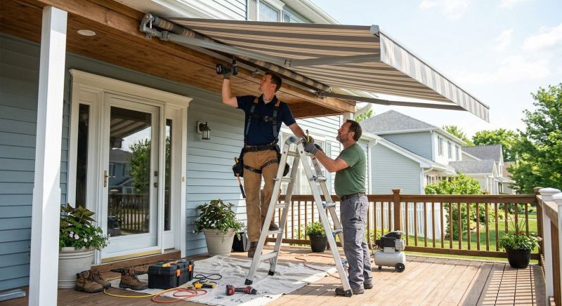 Deck Awning Replacement in Napa, CA