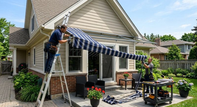 Fabric Awning Replacement in Napa, CA