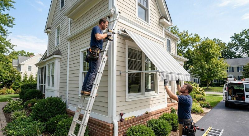 Home Awning Installation in Marin County, CA