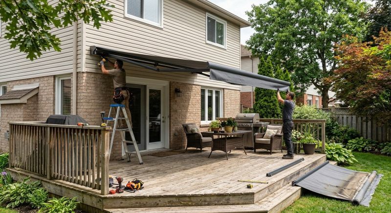 Home Awning Installation in Santa Rosa, CA