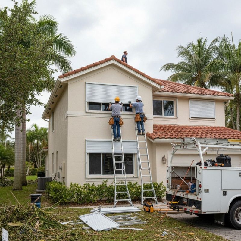 Hurricane Shutter Repair in Alpharetta, GA