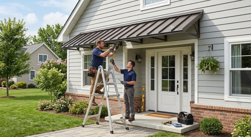 Metal Awning Replacement in Fayetteville, NC