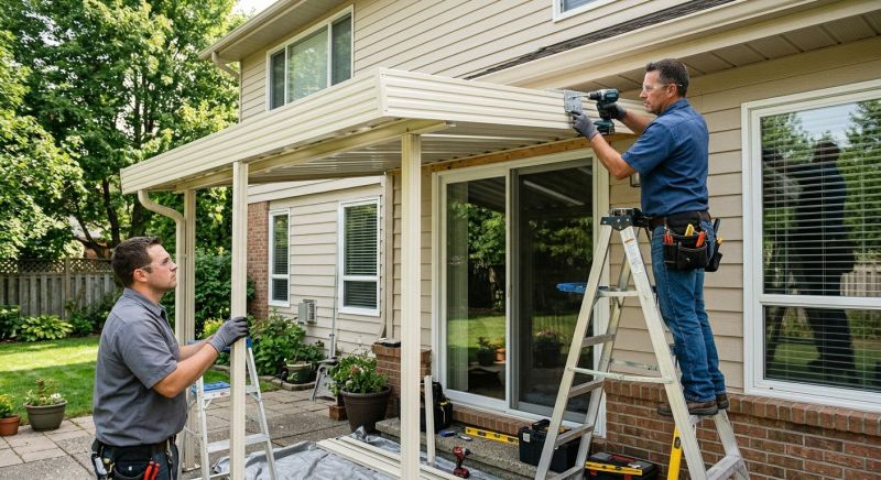Metal Patio Cover Installation in Napa, CA