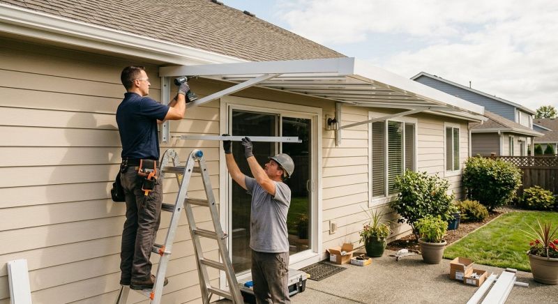 Metal Patio Cover Installation in Santa Rosa, CA