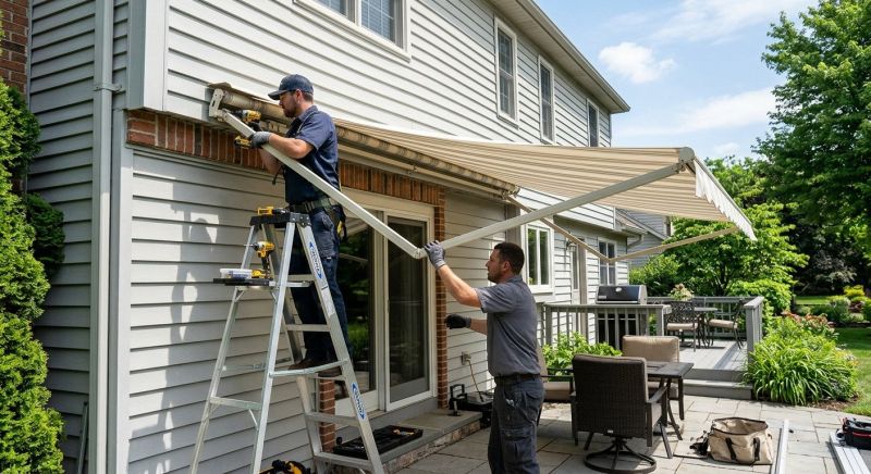 Retractable Awning Installation in Napa, CA