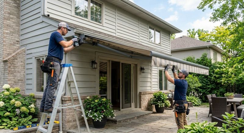 Retractable Awning Replacement in Santa Rosa, CA