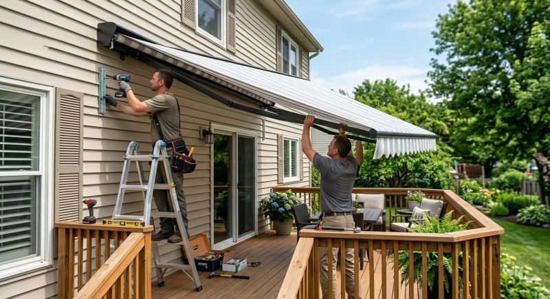 Retractable Awning Replacement in Sonoma County, CA