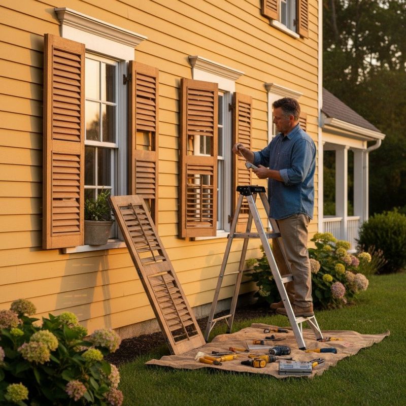Shutter Handle Repair in Denver, CO