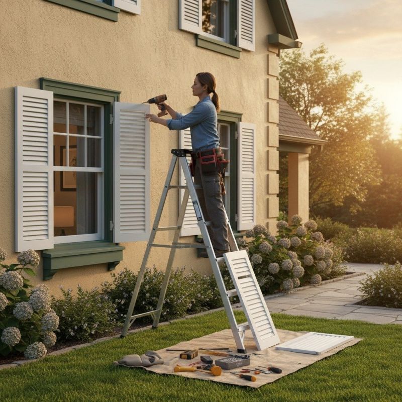 Shutter Handle Repair in Overland Park, KS