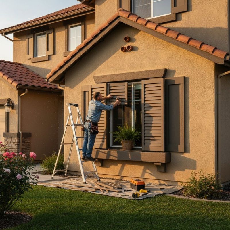 Shutter Handle Repair in Alpharetta, GA