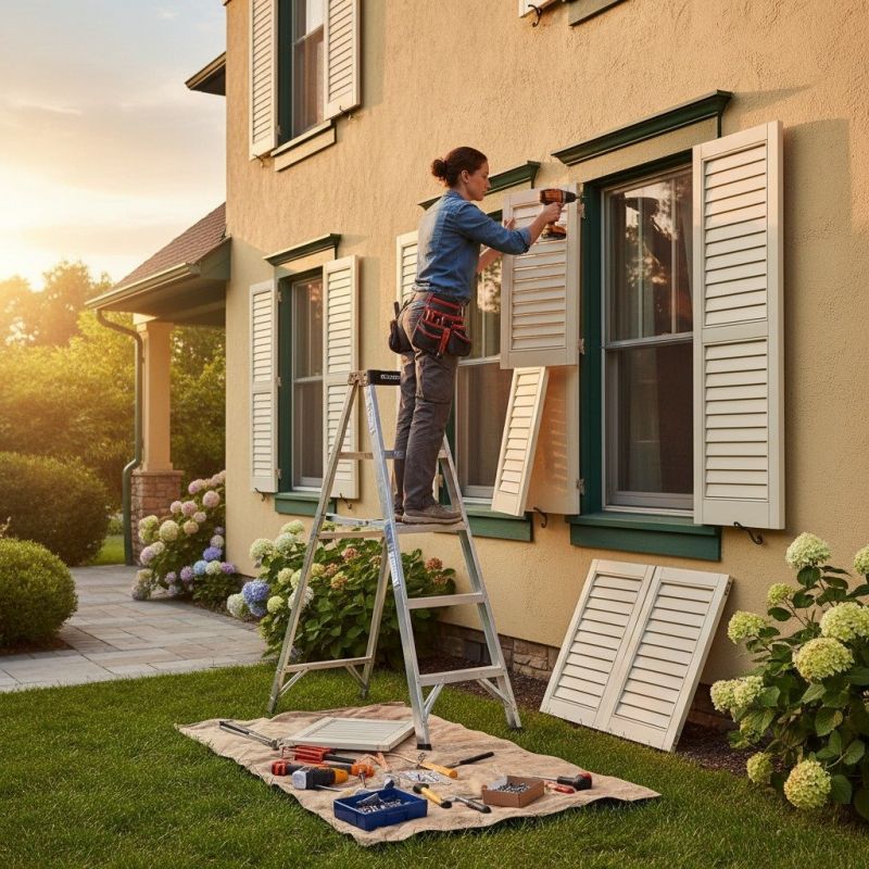 Shutter Latch Replacement in Boulder, CO