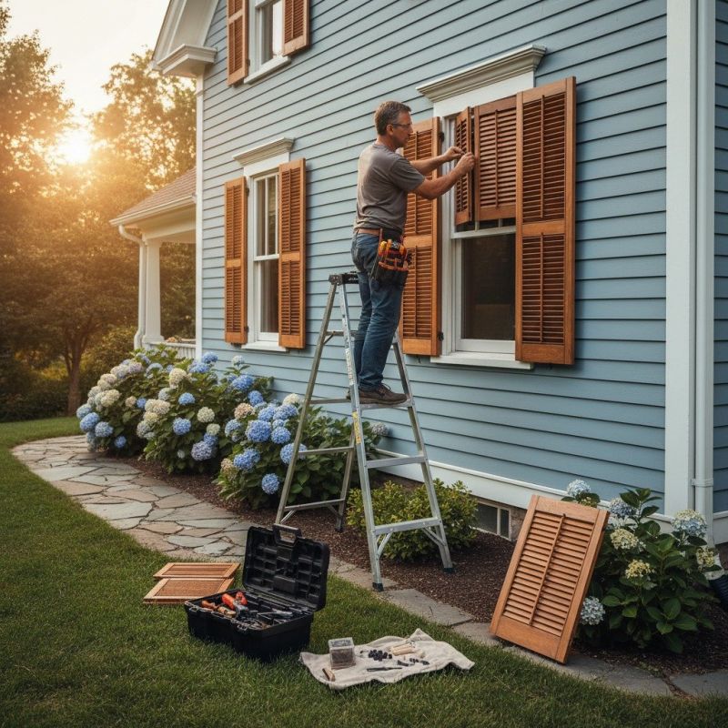 Shutter Reattachment in Denver, CO
