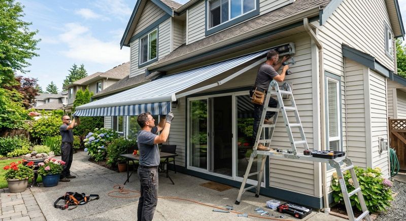 Window Awning Installation in Santa Rosa, CA