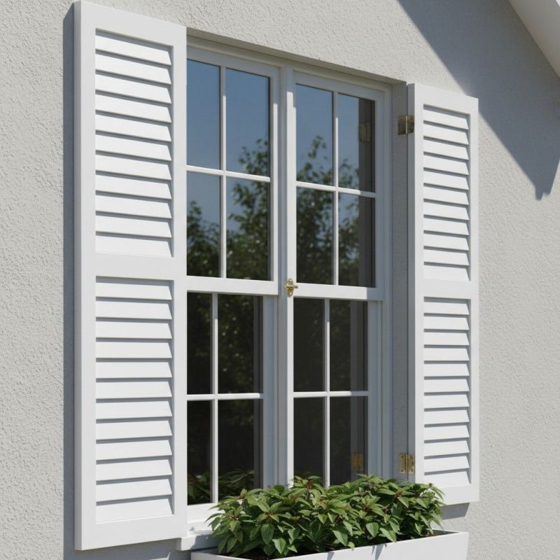 Wood Shutters Installation in Alpharetta, GA